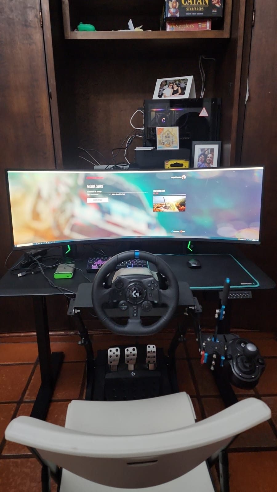 Monitor ultrawide de 49 pulgadas